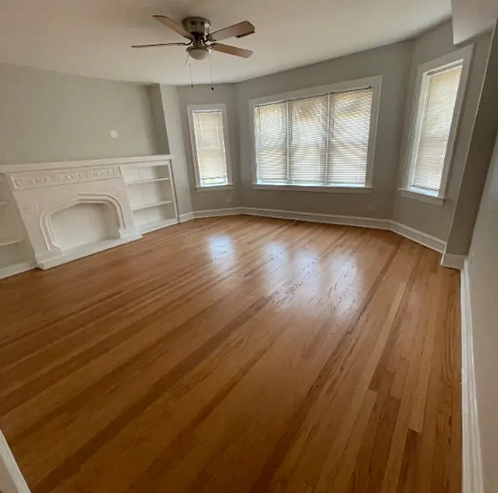 Living Room with Beautiful Hardwood Floors