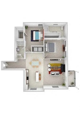 Floor plan B3