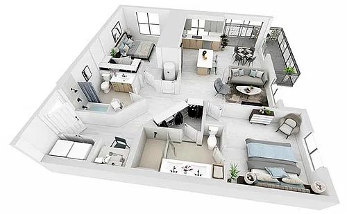 Floor plan B4