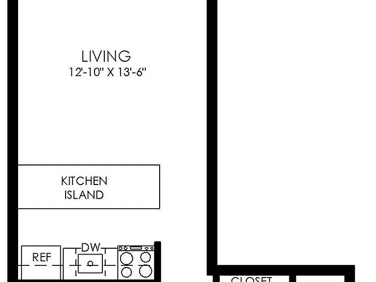 Studio Floorplan Studio Floorplan