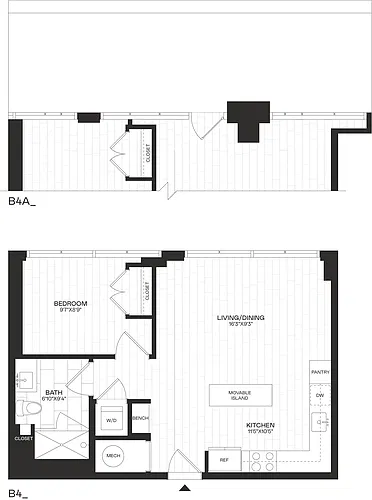 Floor plan B4A