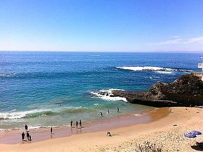 Our beach six minute walk away