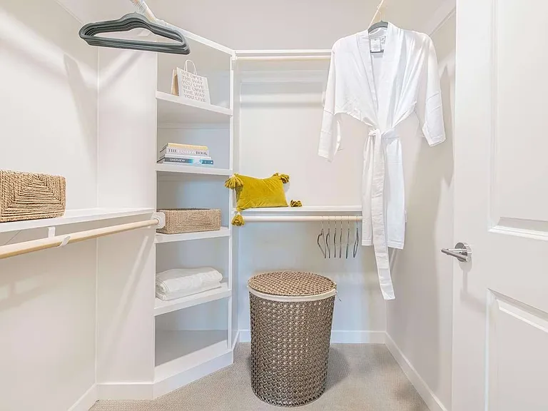 Ample Closet Space for Your Needs