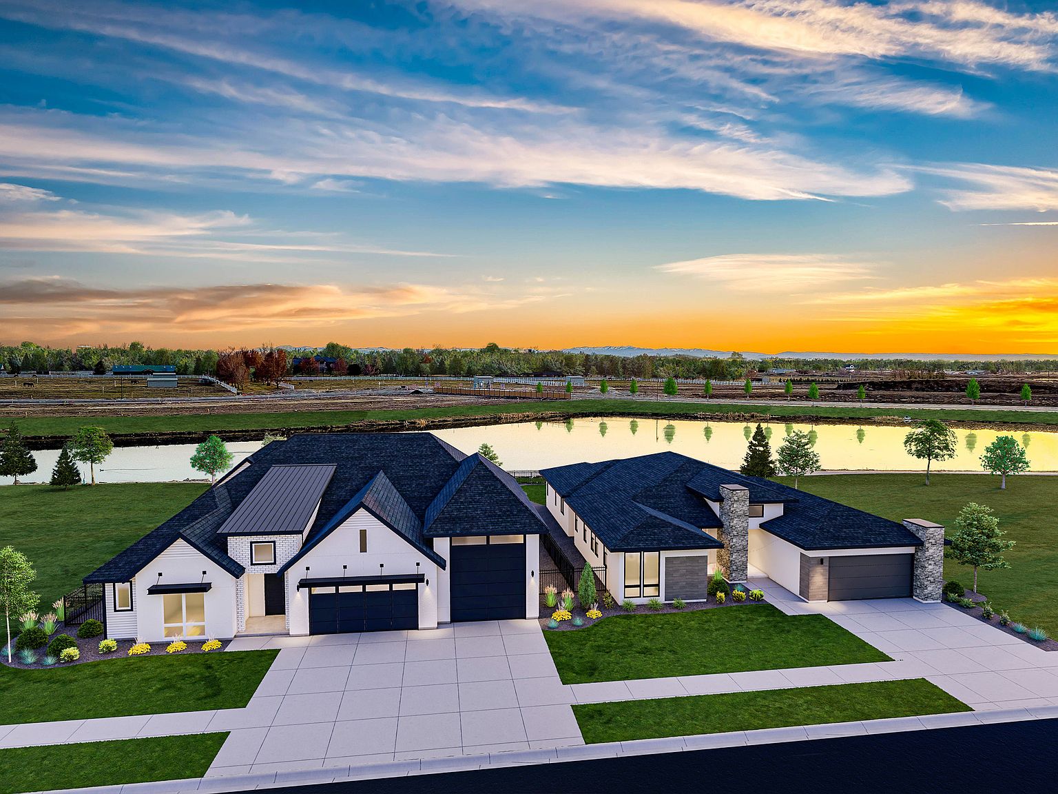 River Park Estates Brookside Collection by Boise Hunter Homes in Star