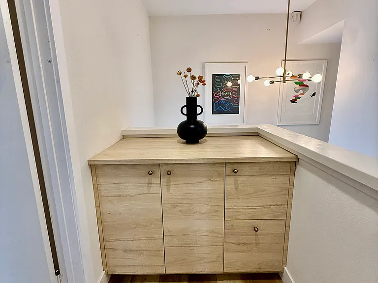 hallway linen closet