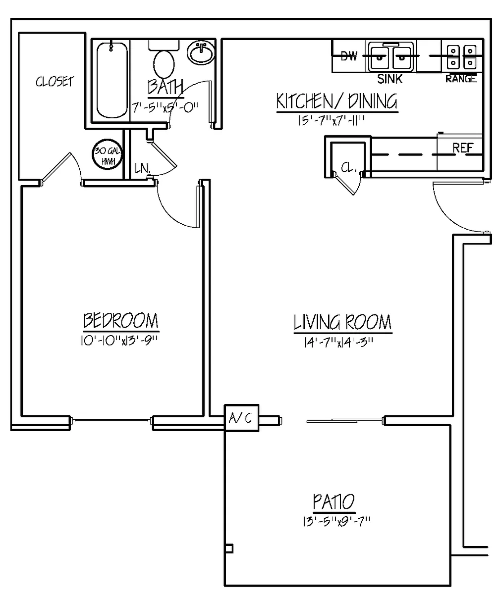 Floor plan Rosebay
