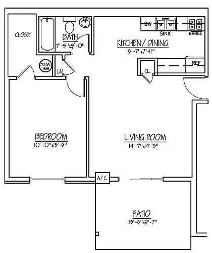 Floor plan Rosebay