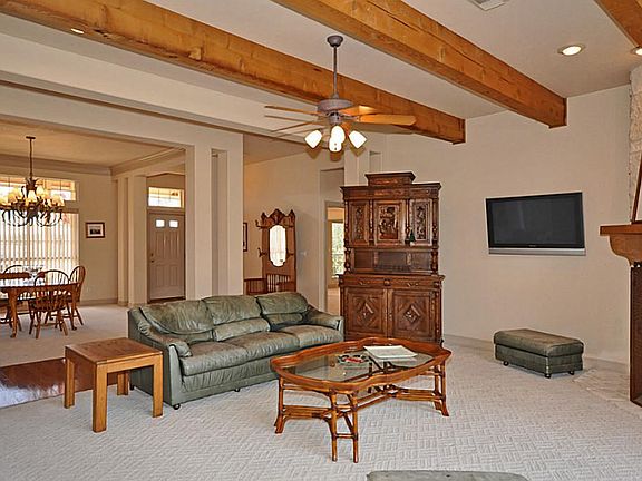 View from the living room toward the entry.