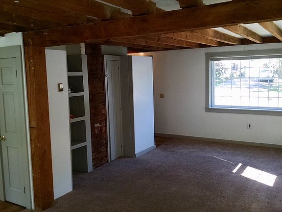 Living room built in storage and shelving