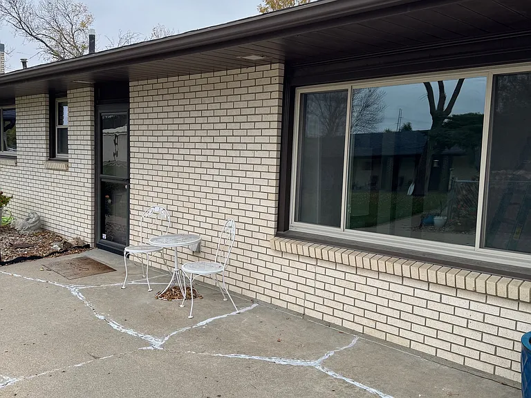 Apartment patio