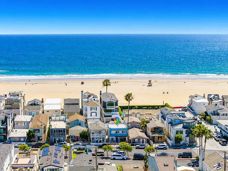 Beachfront homes just steps from the sand