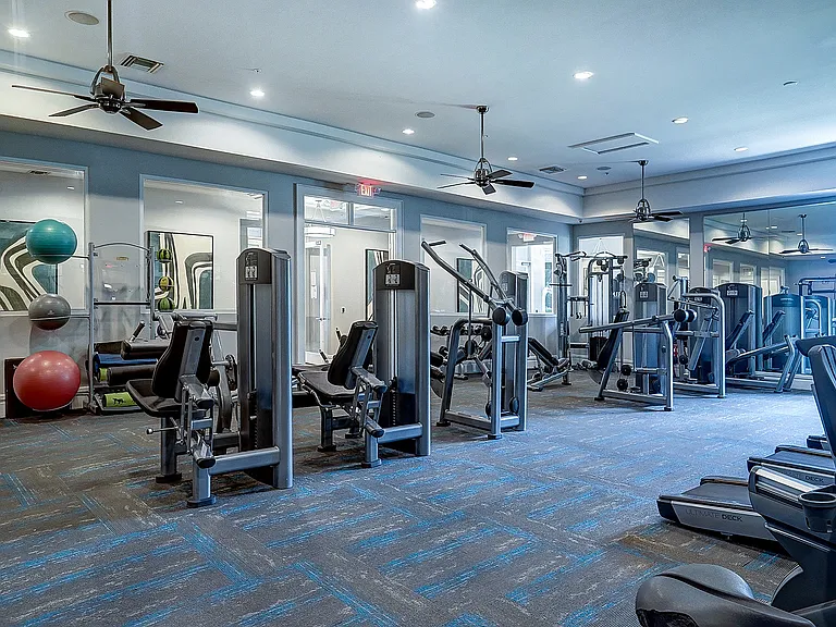 Fitness Center with Weight Training