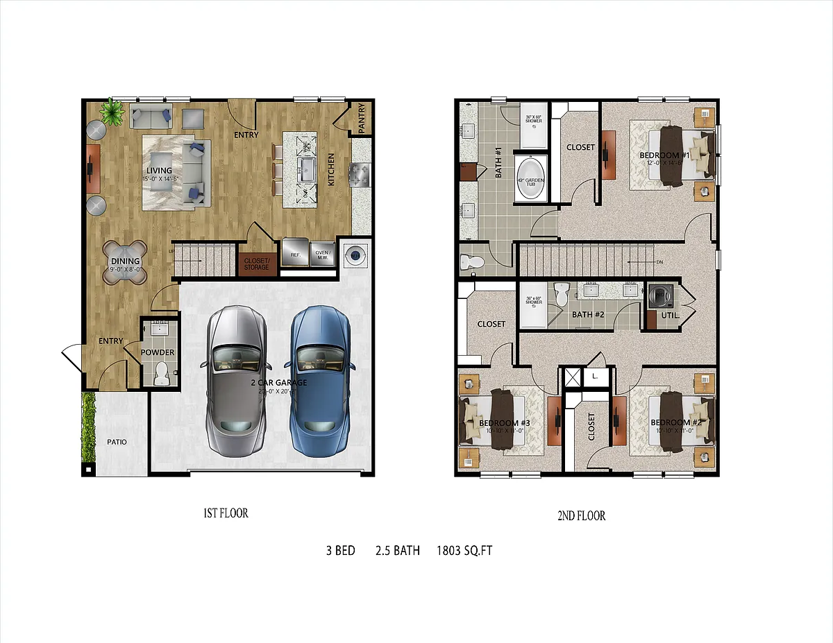 Floor plan Post Oak