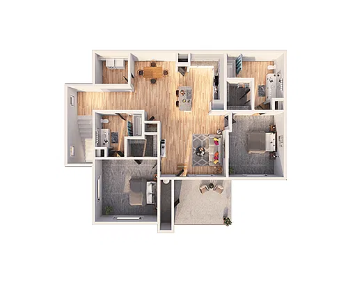 Floor plan B22