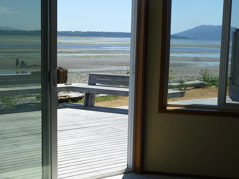 Low tide looking out from primary bedroom.
