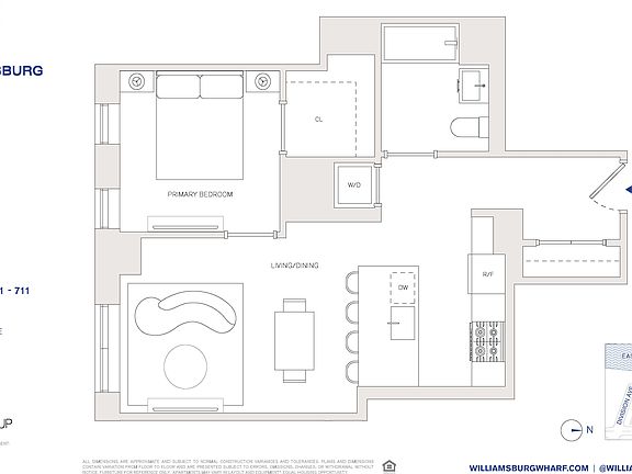 2nd image of 478 Kent Ave #311