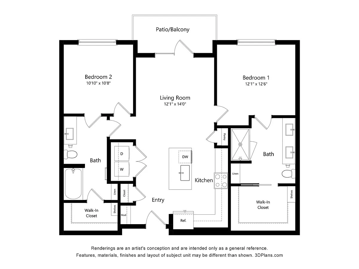 Floor plan B6