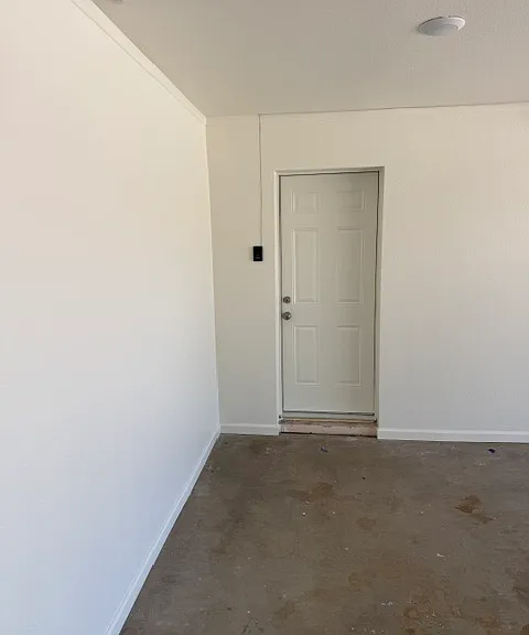 Kitchen entry from garage