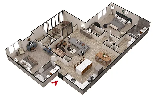 Floor plan The Historic