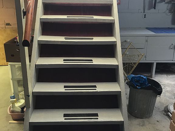 Under stairs storage 