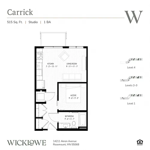 Floor plan Carrick