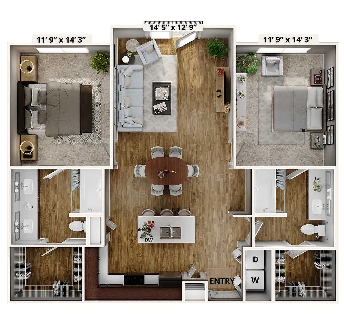 Floor plan B2