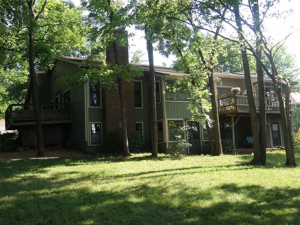 Back view of house