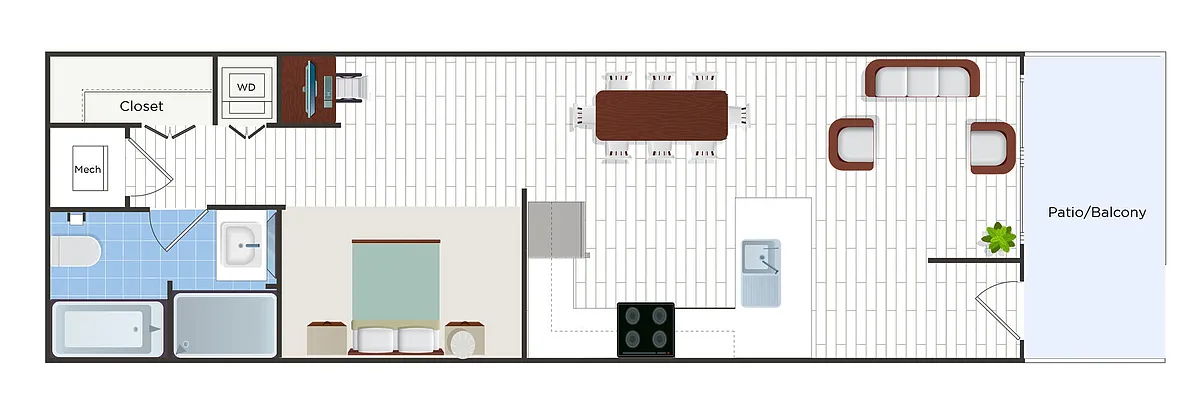 Floor plan A2S