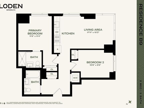 2nd image of 54 Crown St #722