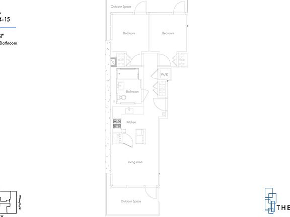 2nd image of 434 Albee Sq #15I