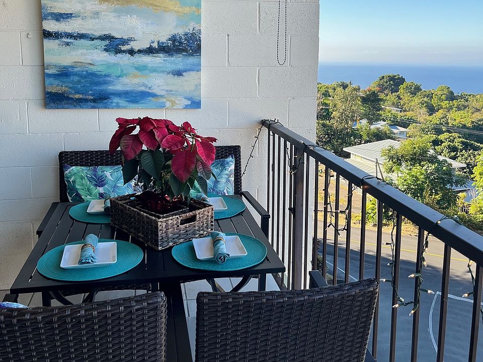 Patio Balcony with Ocean Views