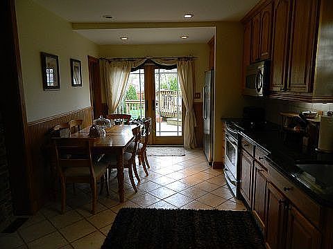 kitchen & French doors