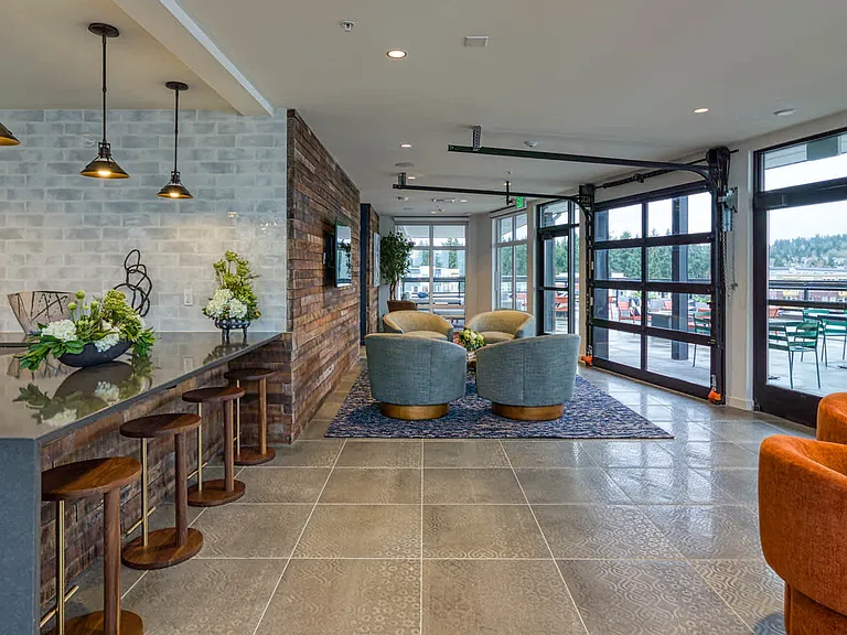 Top-Floor Clubroom with Kitchenette