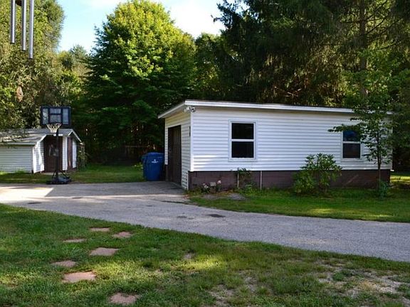 Detached garage and shed.