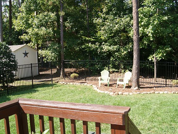 Deck view of the yard