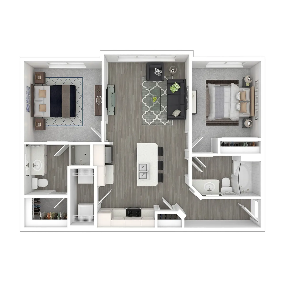 Floor plan B1