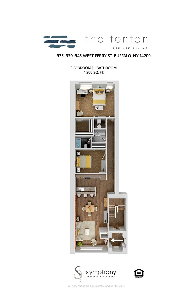 Floor plan Traditional Residence Floor 1