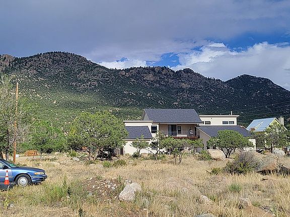 facing east on lot