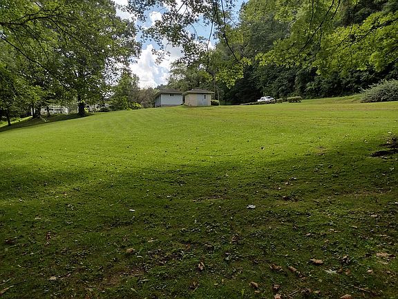 Property line by the river