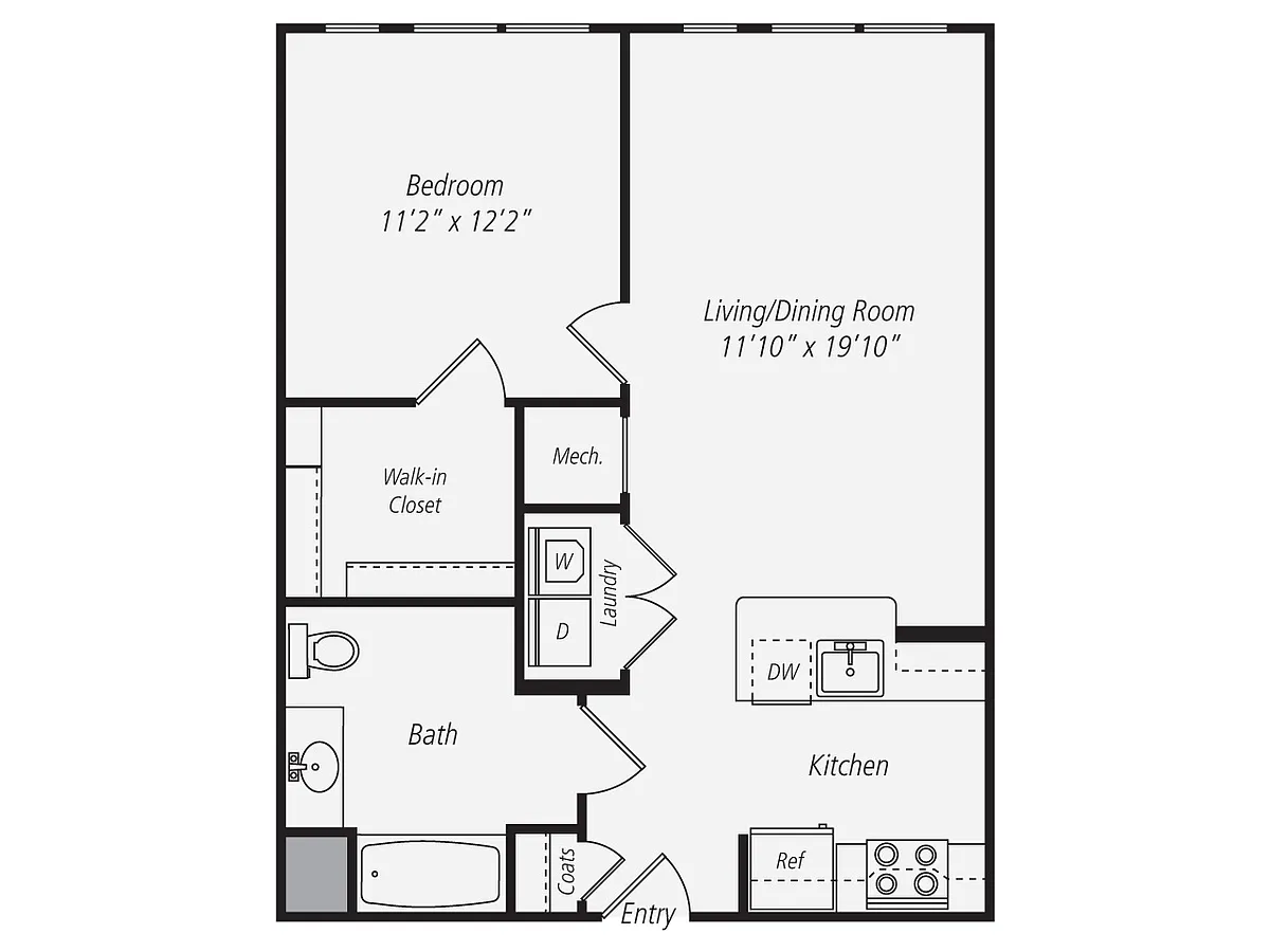 Floor plan A4-720-NoBalcony