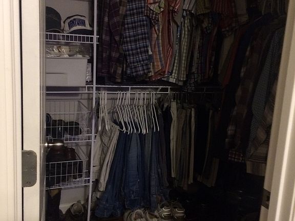 Master bedroom closet 