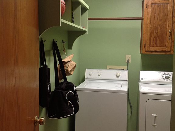 Laundry room on main floor