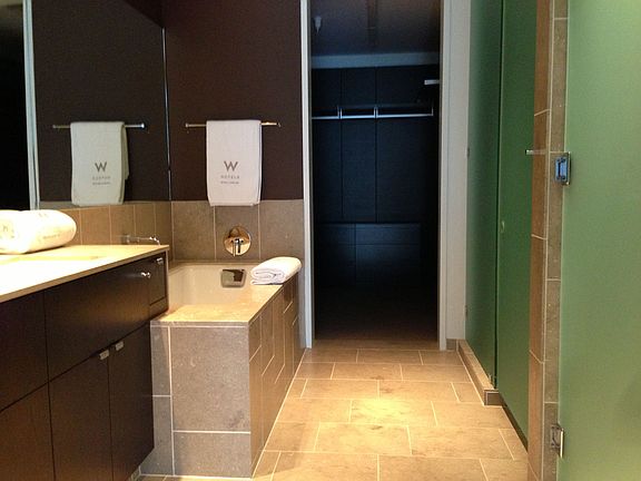 Master Bath with W/I closet