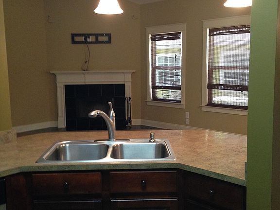 kitchen into family room