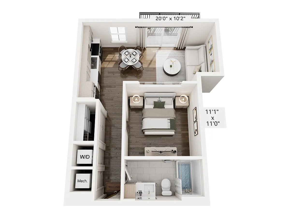 Floor plan A6