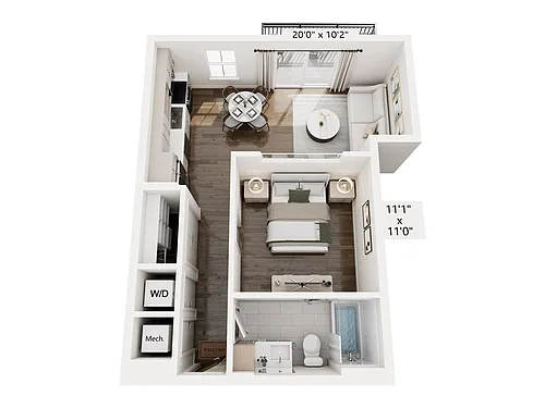 Floor plan Stallion