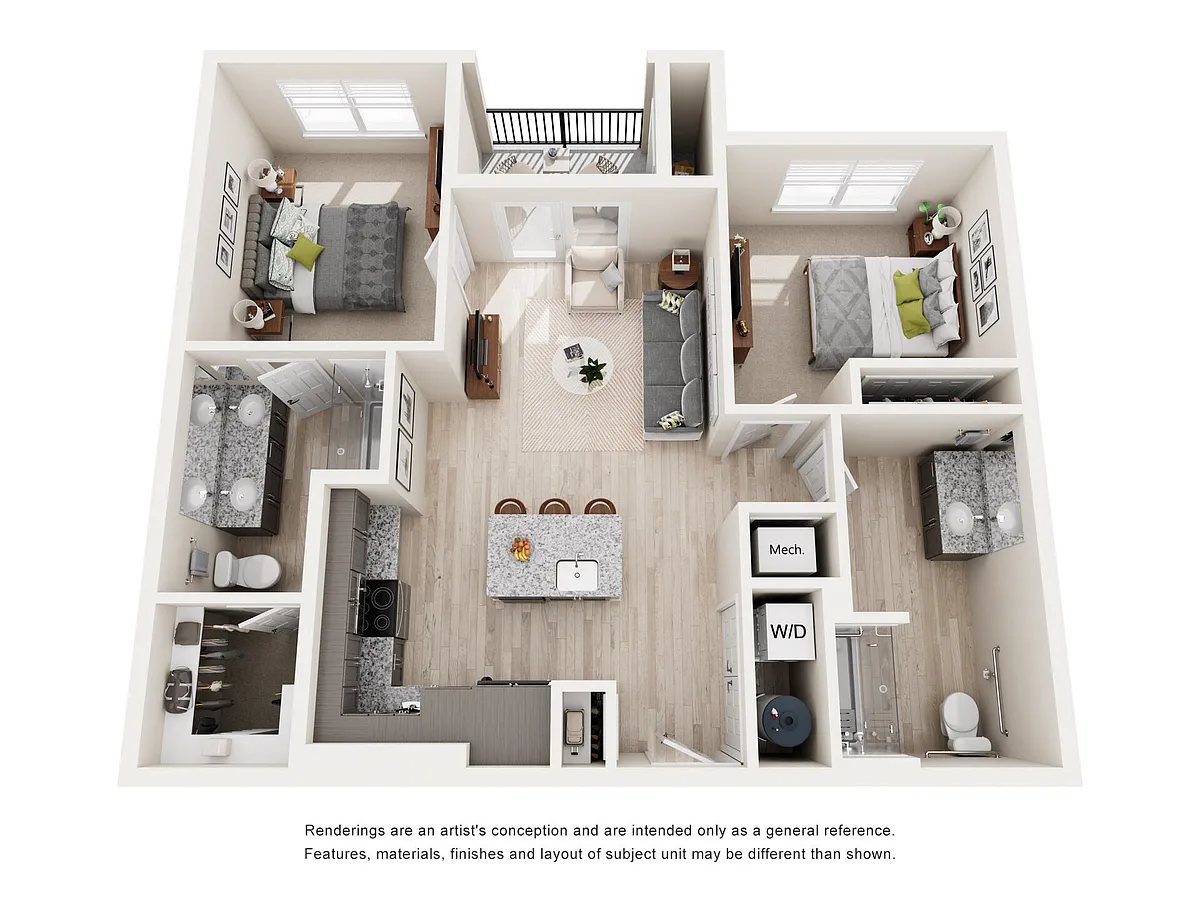Floor plan B1HV-60%