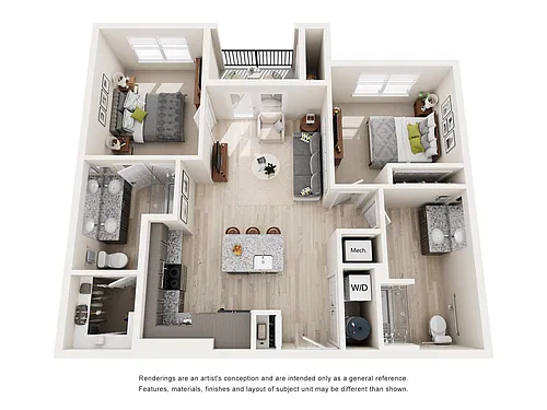 Floor plan B1HV-60%