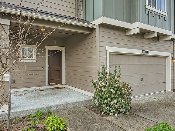 Spacious front porch
