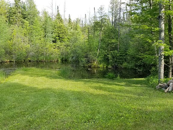 Front pond near house